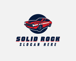 Automotive Car Transport logo design