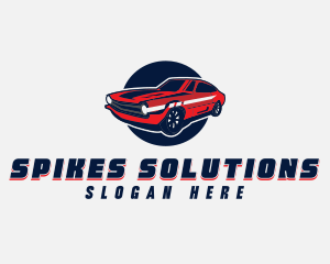 Automotive Car Transport logo design