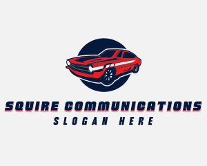 Automotive Car Transport logo design