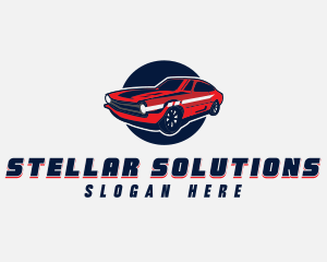 Automotive Car Transport logo design