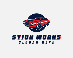 Automotive Car Transport logo design