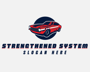 Automotive Car Transport logo design