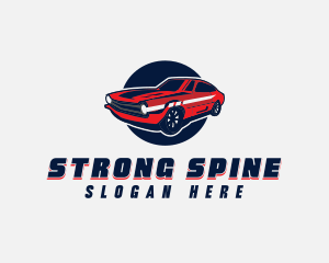 Automotive Car Transport logo design