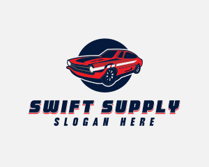 Automotive Car Transport logo design