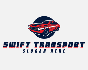 Automotive Car Transport logo design