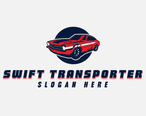 Automotive Car Transport logo design