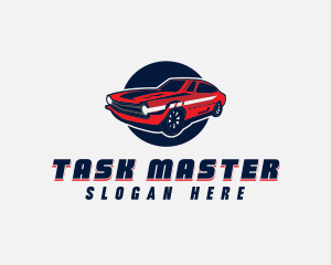 Automotive Car Transport logo design