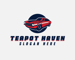 Automotive Car Transport logo design