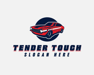 Automotive Car Transport logo design