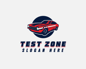 Automotive Car Transport logo design