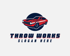 Automotive Car Transport logo design