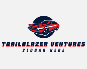 Automotive Car Transport logo design