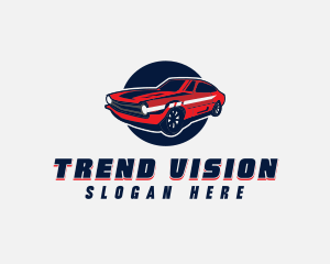 Automotive Car Transport logo design