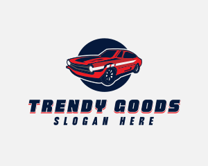 Automotive Car Transport logo design