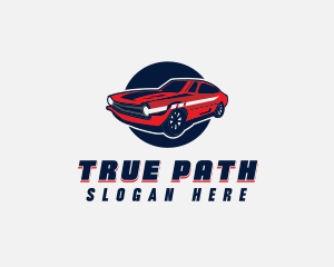 Automotive Car Transport logo design