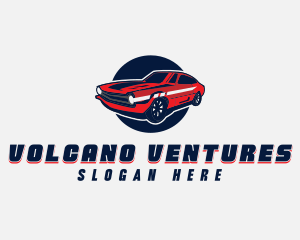 Automotive Car Transport logo design