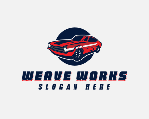 Automotive Car Transport logo design