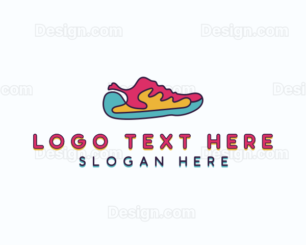 Shoe Footwear Sneakers Logo