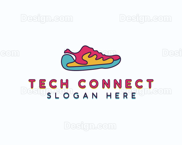 Shoe Footwear Sneakers Logo
