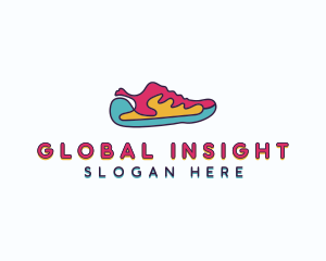 Shoe Footwear Sneakers Logo