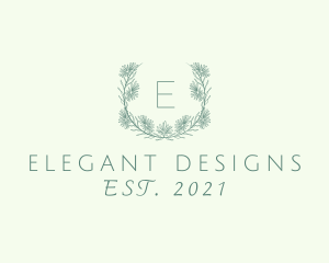 Floral Daisy Garden logo design