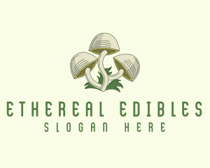 Mushroom Fungus Truffle logo design