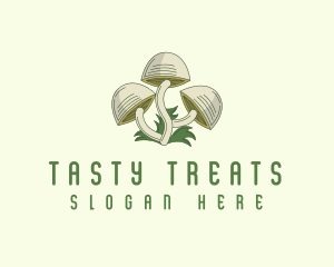 Mushroom Fungus Truffle logo design