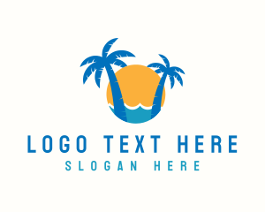 Tropical Sunset Beach logo