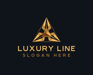 Premium Luxury Triangle logo design