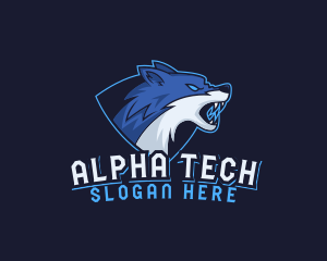 Beast Alpha Wolf logo