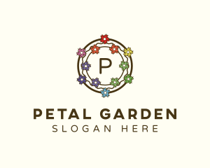 Flower Plant Gardener logo design