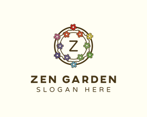 Flower Plant Gardener logo design