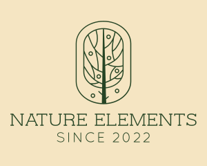 Tree Nature Park Wellness  logo design