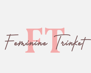 Feminine Boutique Business logo design