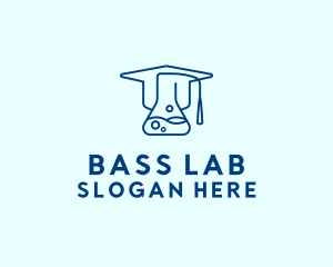 Academic Science Club Laboratory logo design