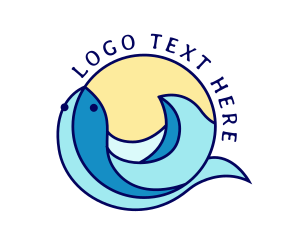 Fish Tail Beach Wave logo