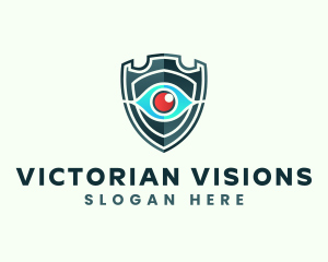 Shield Eye Surveillance logo design