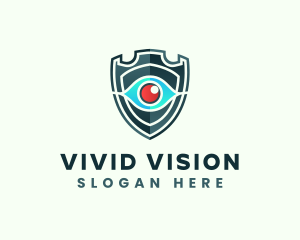 Shield Eye Surveillance logo design