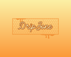 Honey Bee Drip logo design