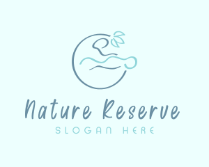 Natural Body Masseur logo design