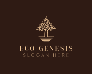 Tree Eco Forestry logo design