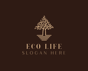 Tree Eco Forestry logo design