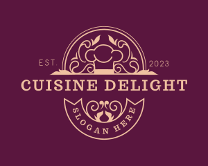 Toque Chef Cooking logo design