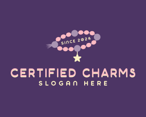 Bracelet Charm Beads logo design