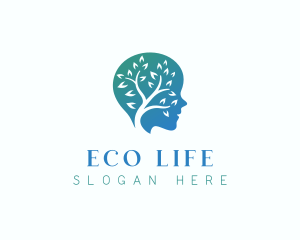 Mind Eco Psychiatrist logo design