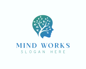 Mind Eco Psychiatrist logo design