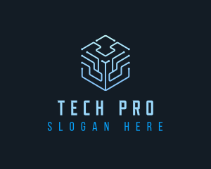 Processor Circuit Tech logo design