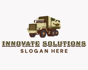 Military Truck Vehicle Logo