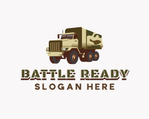 Military Truck Vehicle logo