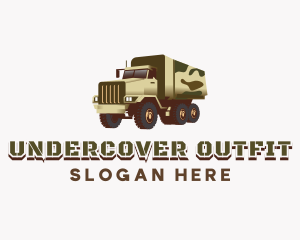 Military Truck Vehicle logo
